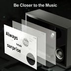 Transparent Lyric Speaker