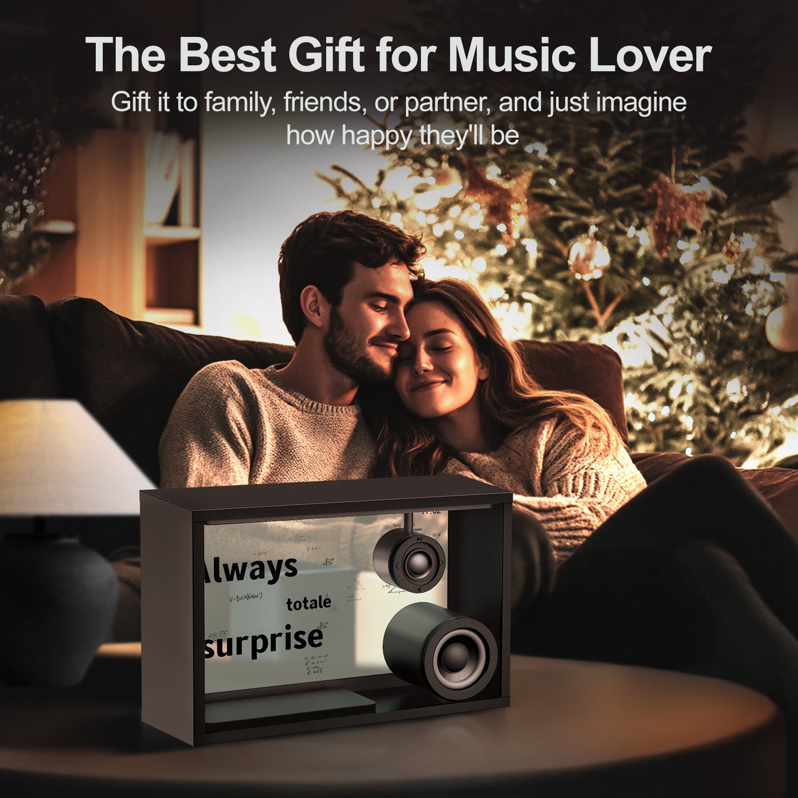 Transparent Lyric Speaker