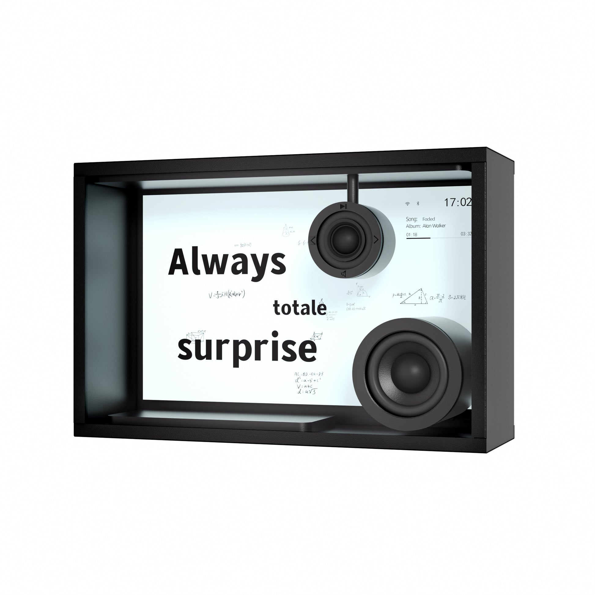 Transparent Lyric Speaker
